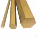 Brass Hexagon Bar 360